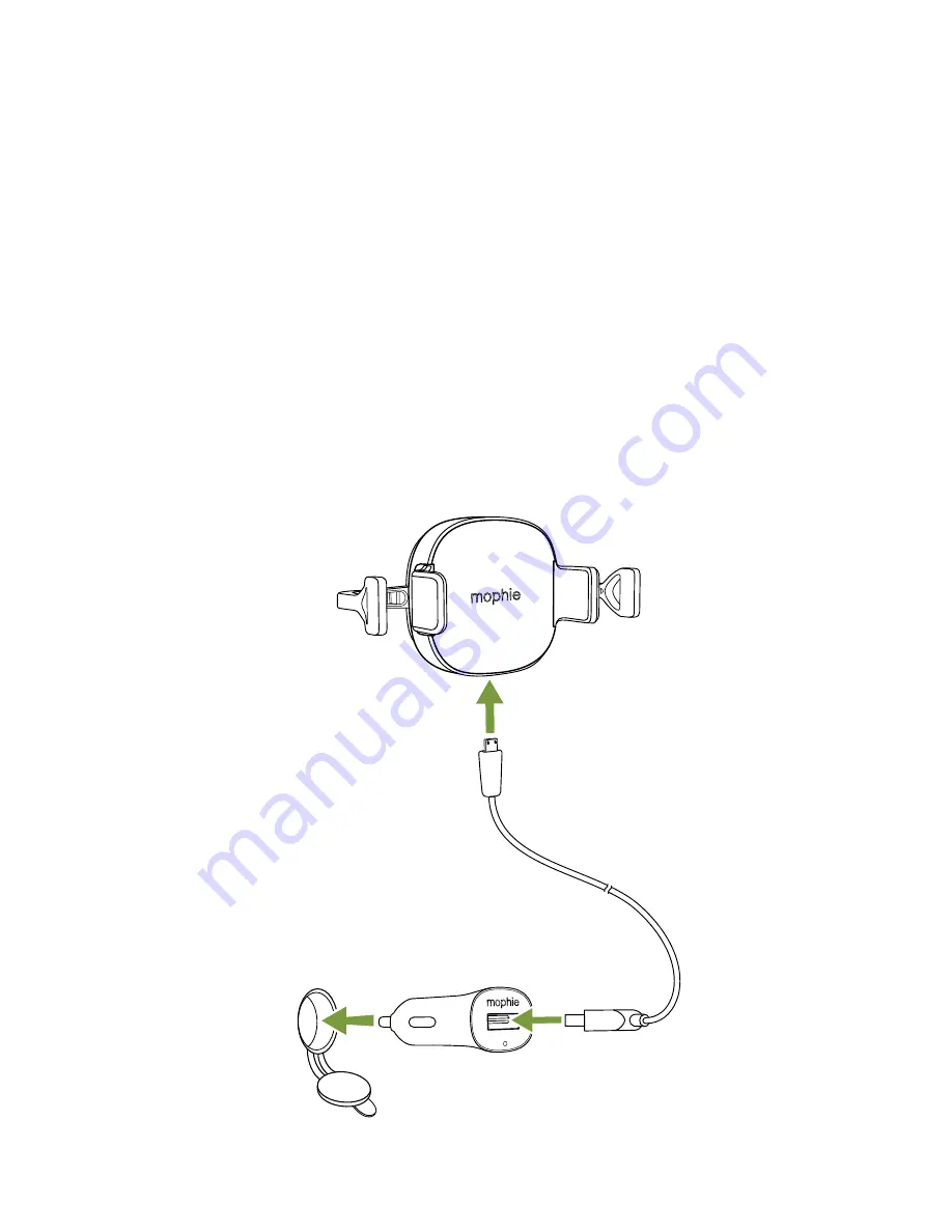 Mophie charge stream vent mount User Manual Download Page 5