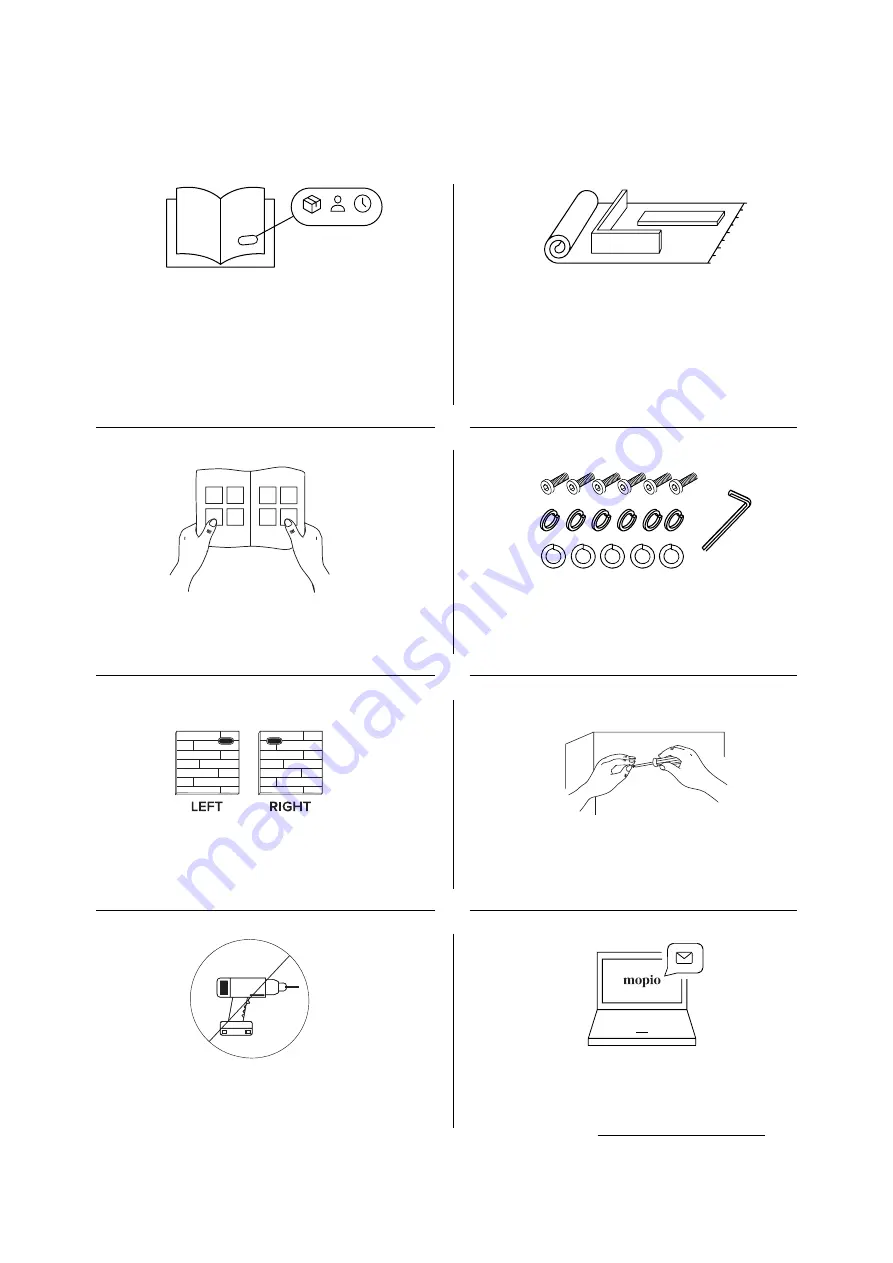 mopio BROOKLYN LIFT TOP COFFEE TABLE Assembly Instructions Manual Download Page 3