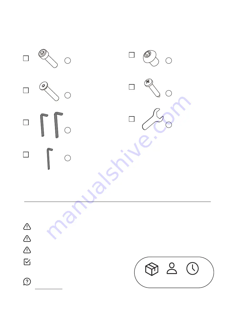 mopio Sterling Standing Desk Assembly Instructions Manual Download Page 5