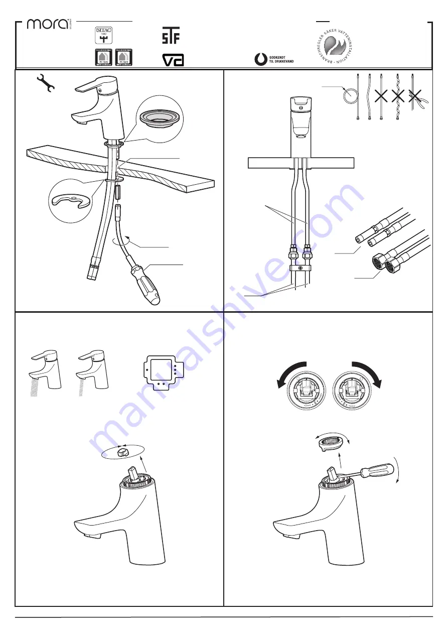 Mora Cera B5 Installation Instruction Download Page 1