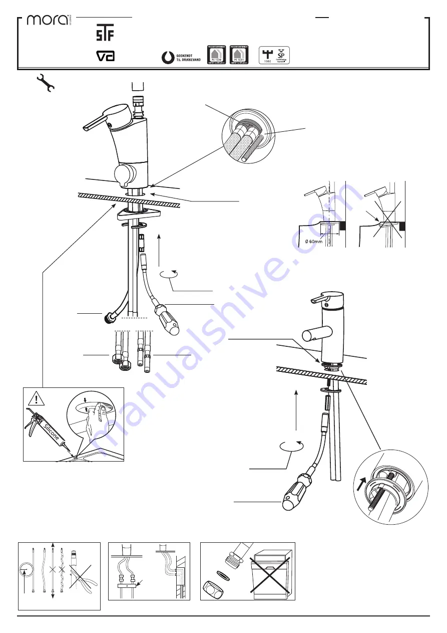 Mora MMIX Series Installation Instruction Download Page 1