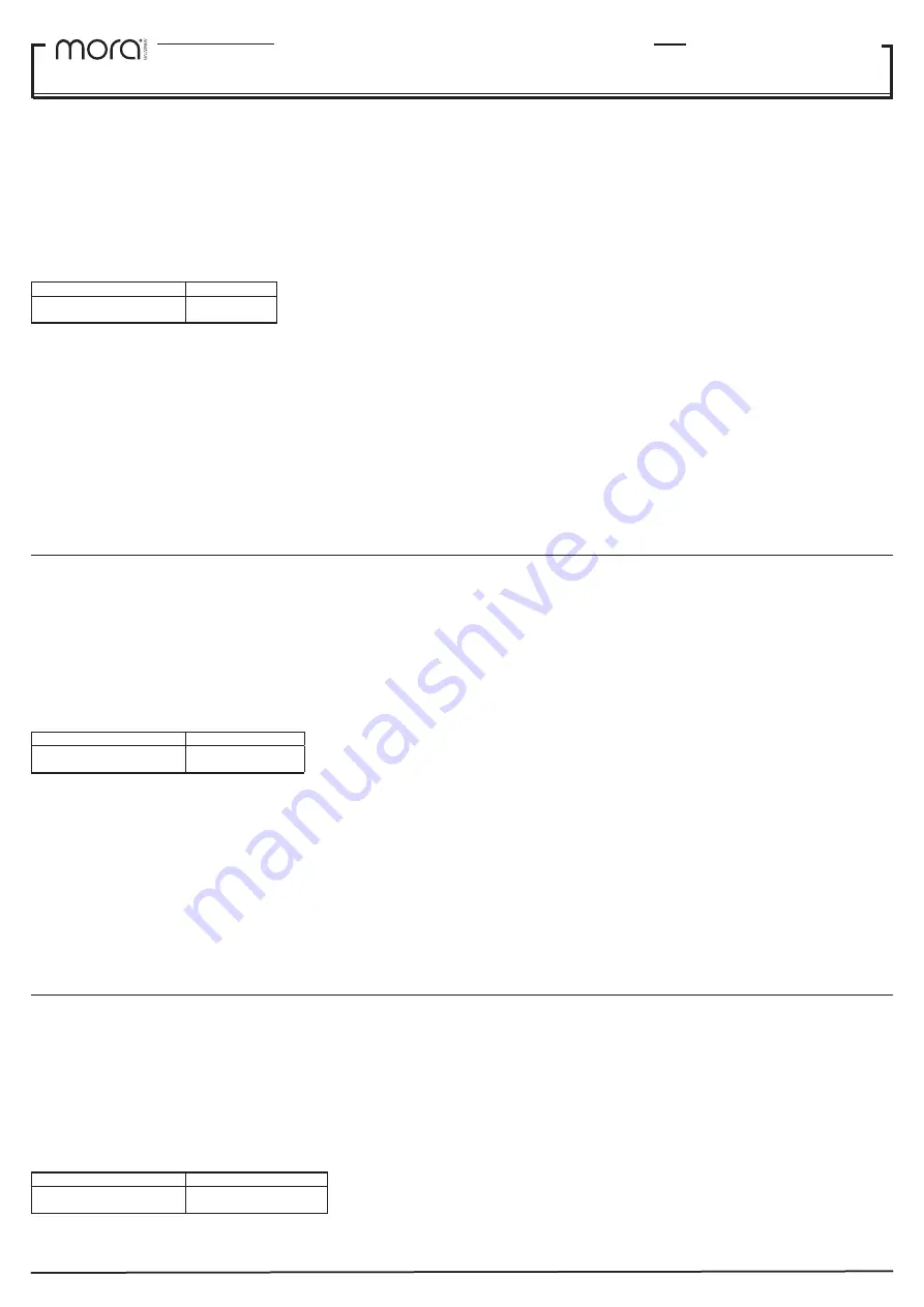 Mora Mora MMIX W5 Installation Instruction Download Page 7