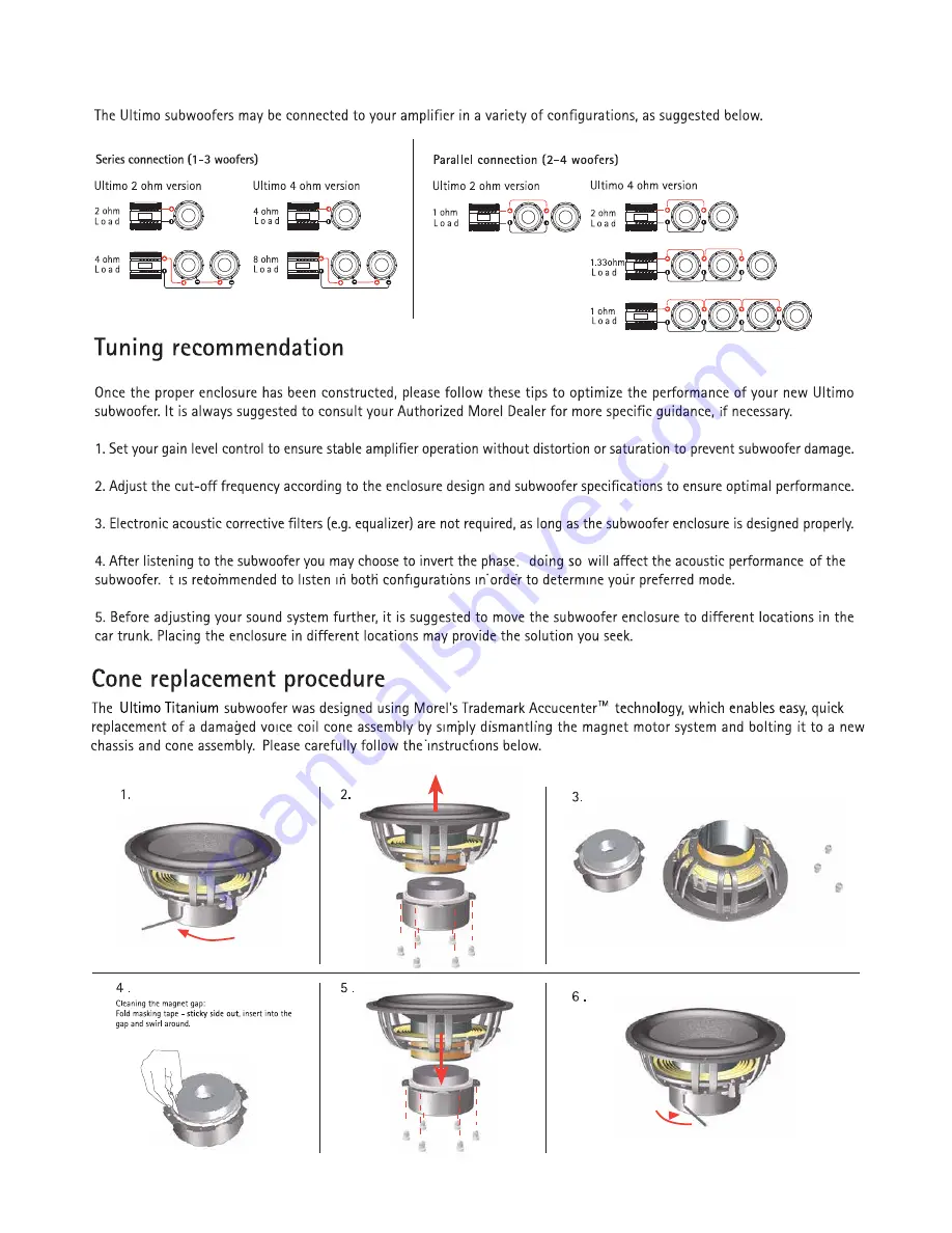 Morel Ultimo Titanium User Manual Download Page 6