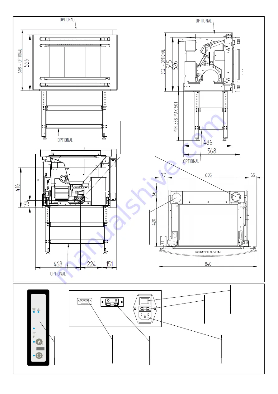 Moretti Design ARIA SLOT GLASS A/C 7 Dedicated Manual Download Page 10