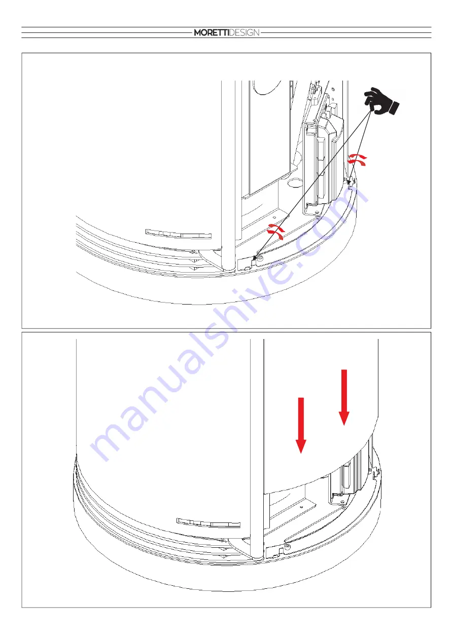 Moretti Design ERGONOMIC GLASS AQUA 10 Manual Download Page 10