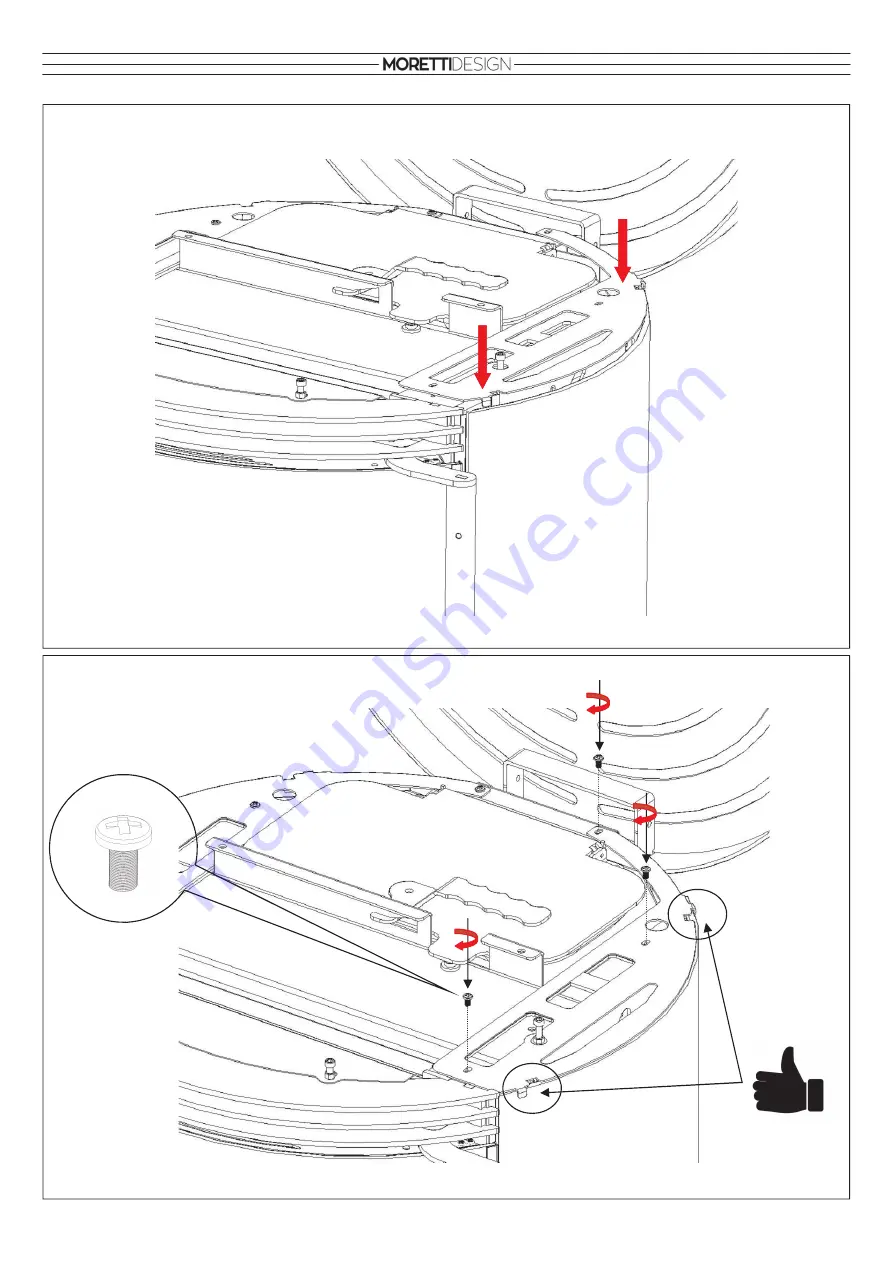 Moretti Design ERGONOMIC GLASS AQUA 10 Manual Download Page 12