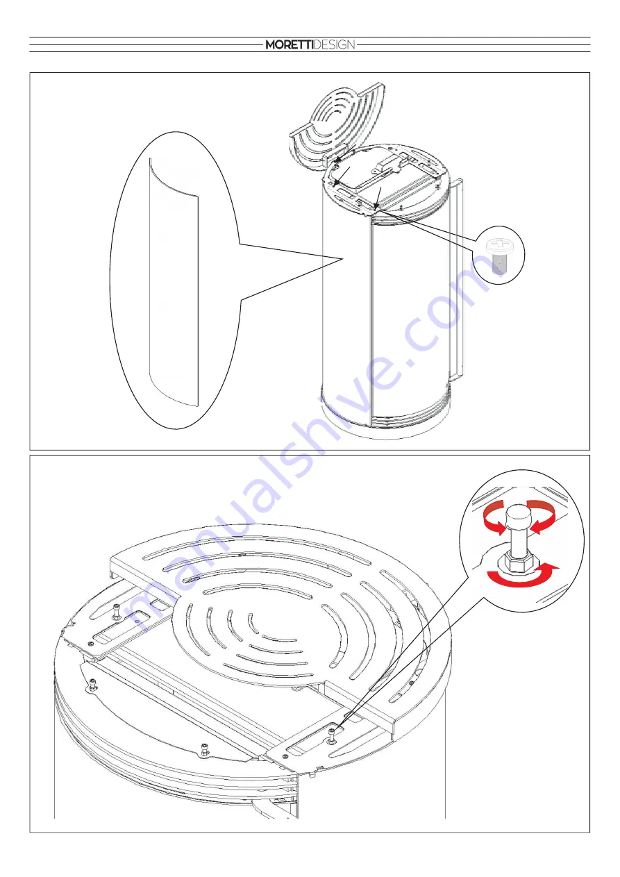 Moretti Design ERGONOMIC GLASS AQUA 10 Manual Download Page 13