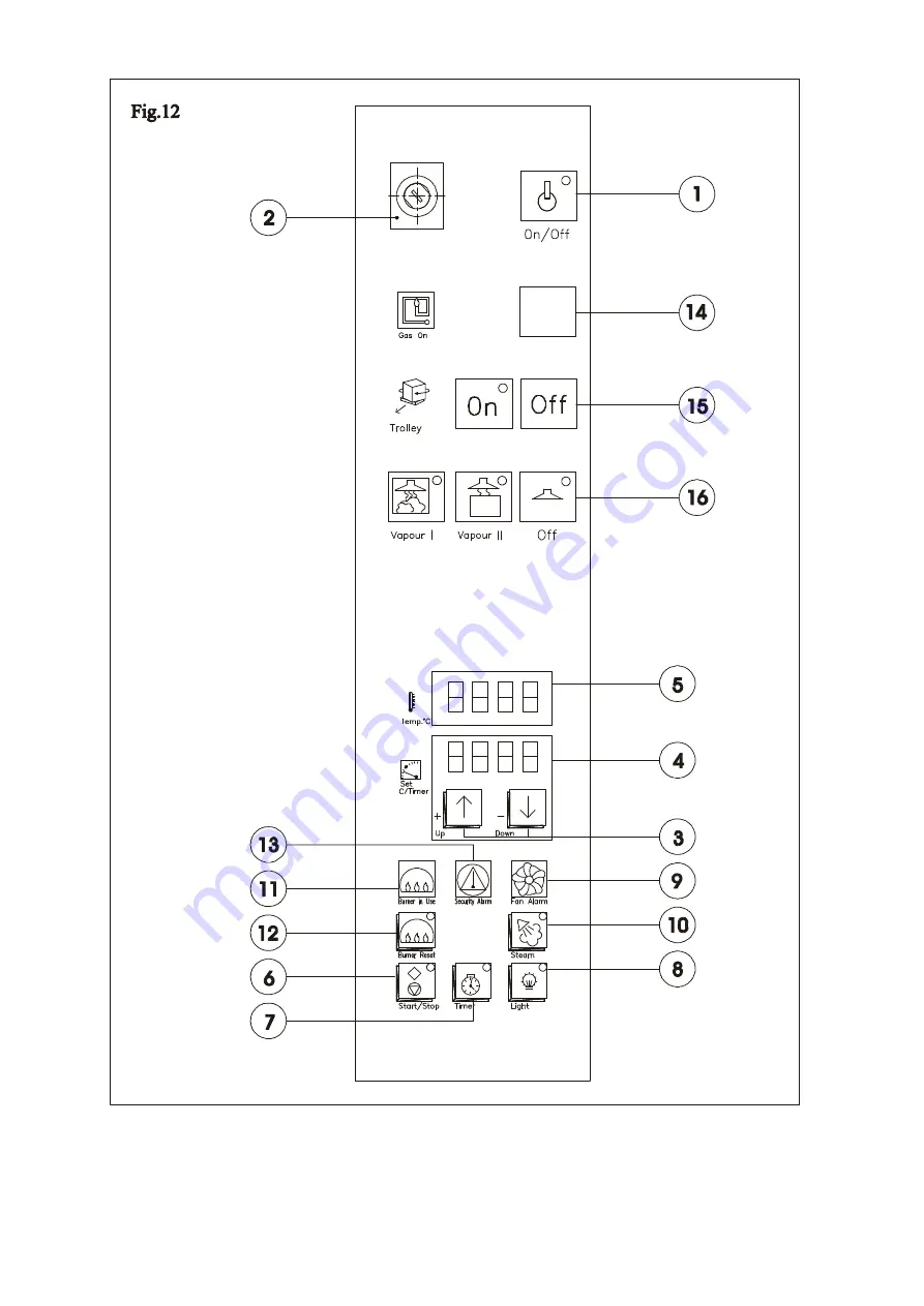 Moretti Forni R14G Instruction Manual Download Page 68