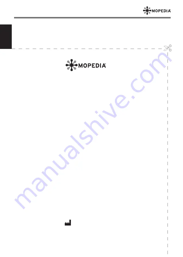 Moretti MOPEDIA RS826 Instruction Manual Download Page 6