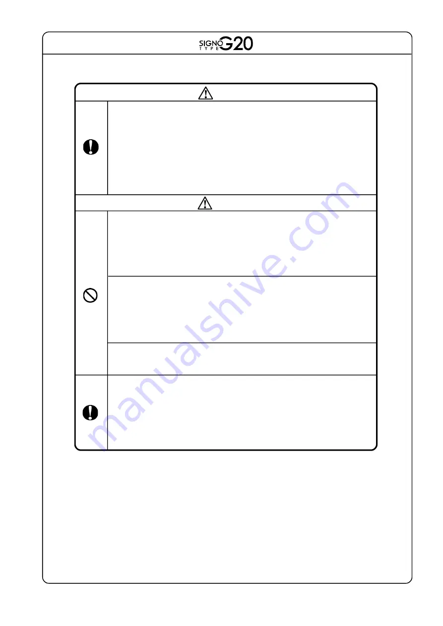 Morita SIGNO G20 Operation Manual Download Page 73