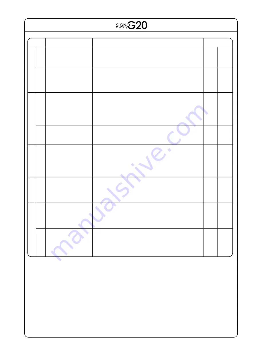 Morita SIGNO G20 Operation Manual Download Page 87