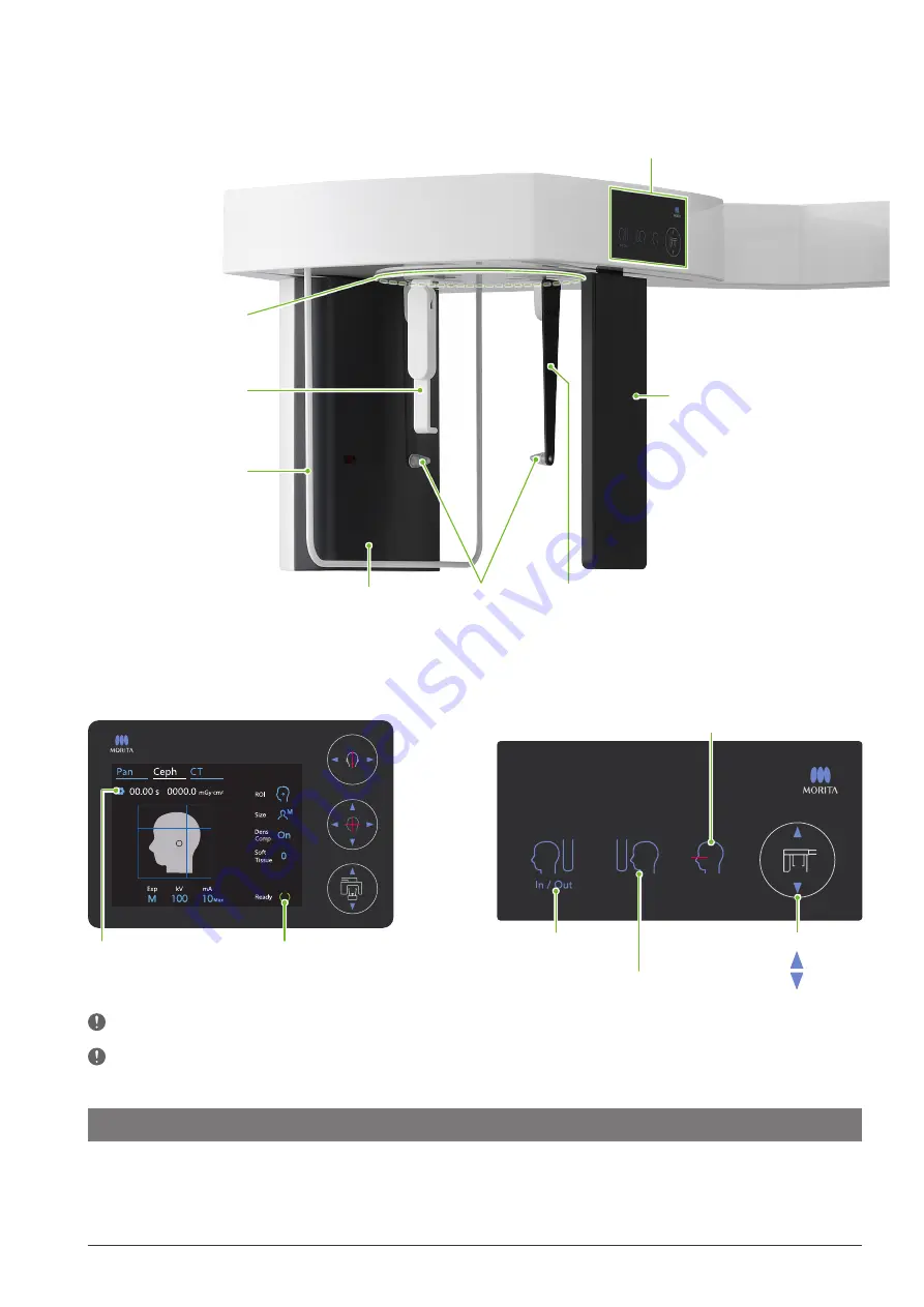 Morita Veraview X800 Instructions For Use Manual Download Page 5