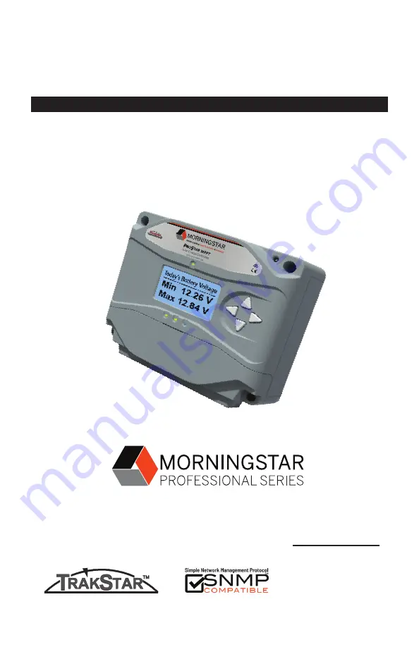 Morningstar ProStar MPPT Series Скачать руководство пользователя страница 1