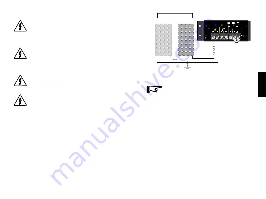 Morningstar SUNSAVER SS-10-12V Installation And Operation Manual Download Page 14