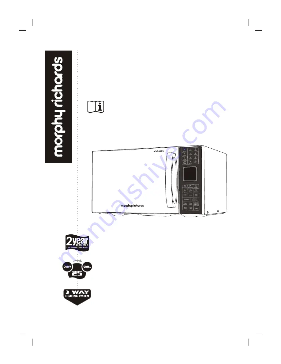 Morphy Richards 25CG User Manual Download Page 1