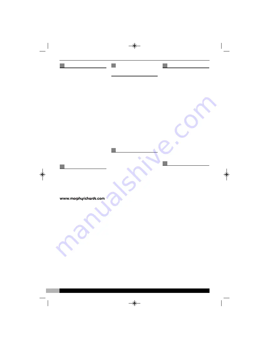 Morphy Richards 43970 TEA MAKER Instructions Manual Download Page 6