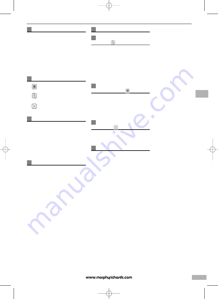 Morphy Richards 44067 Manual Download Page 9