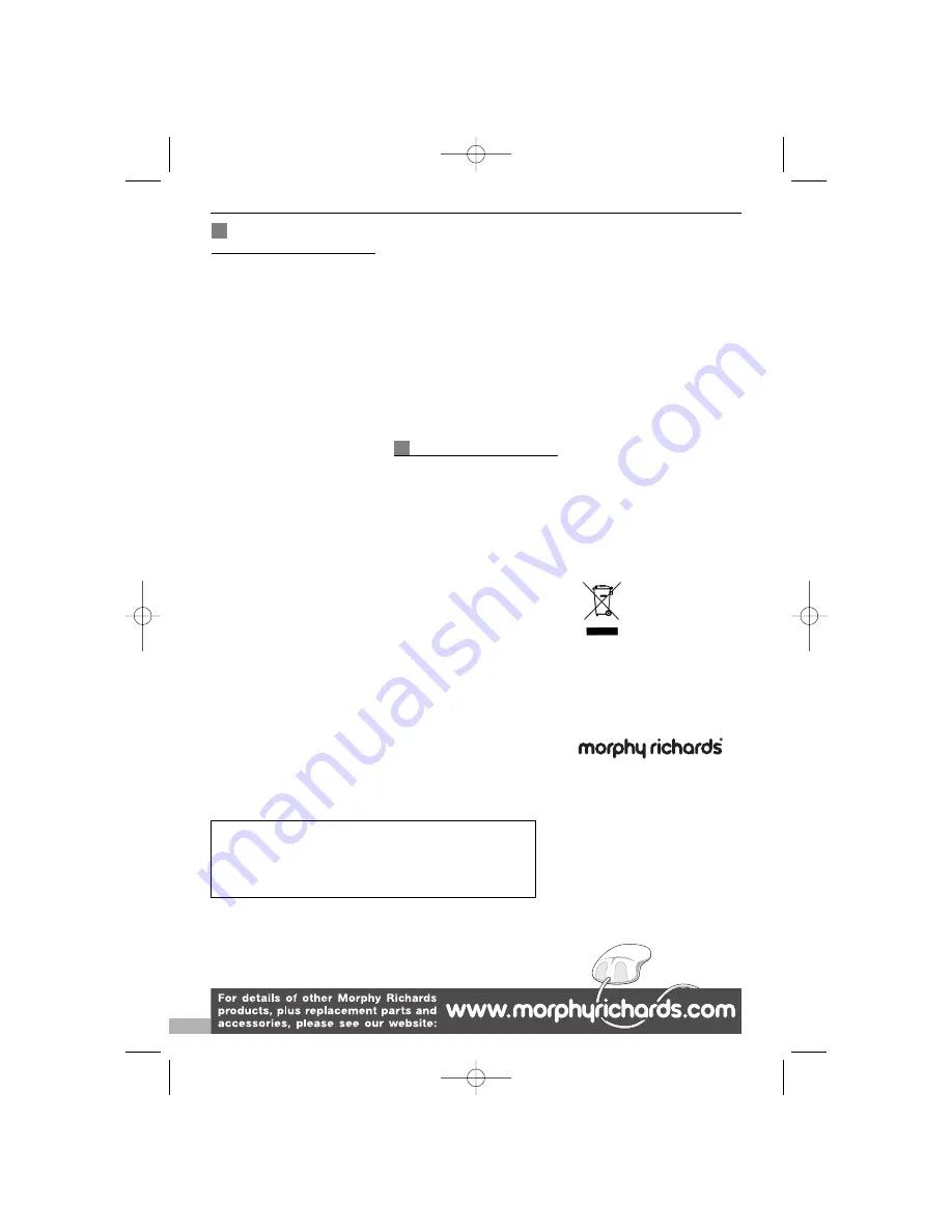 Morphy Richards 44845 Скачать руководство пользователя страница 2