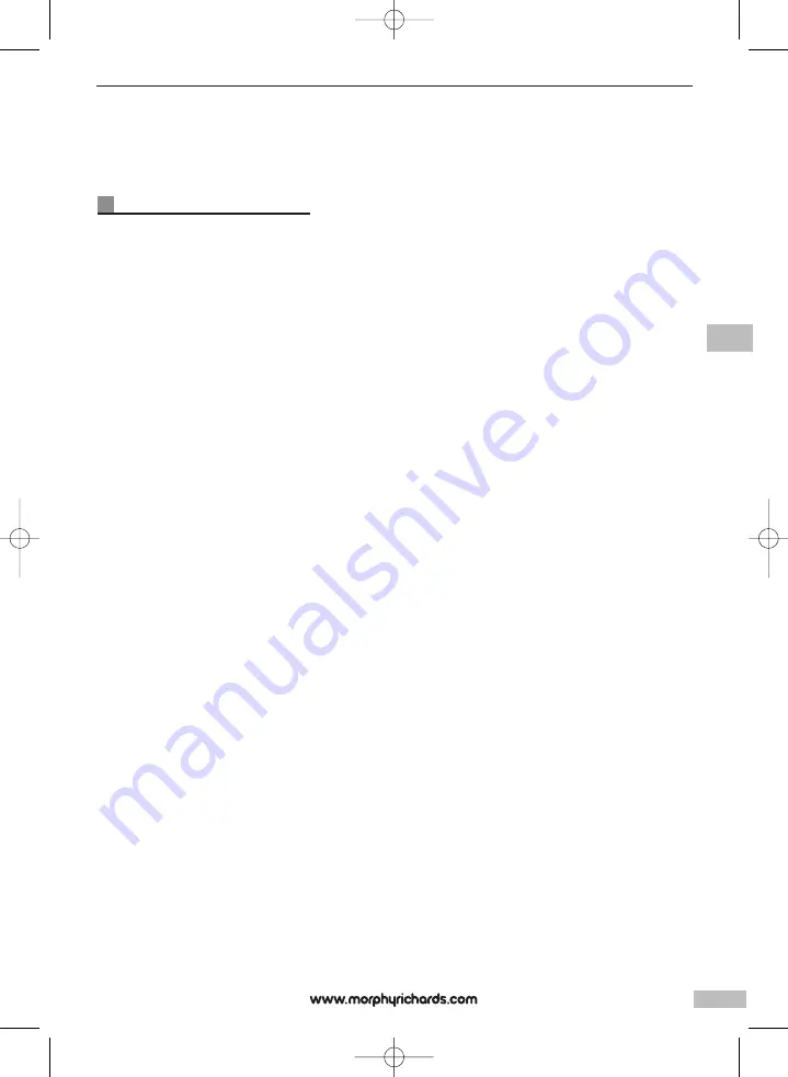 Morphy Richards 48730 Manual Download Page 37