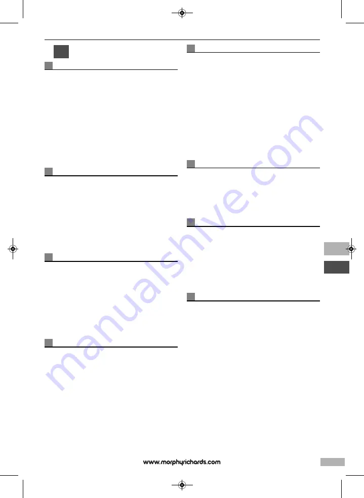 Morphy Richards Accents Series Manual Download Page 17