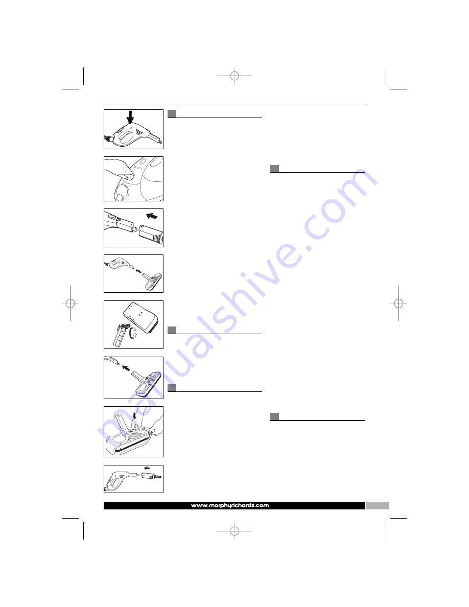 Morphy Richards ESSENTIALS PRECISE STEAM CLEANER - REV 1 Instructions Manual Download Page 5