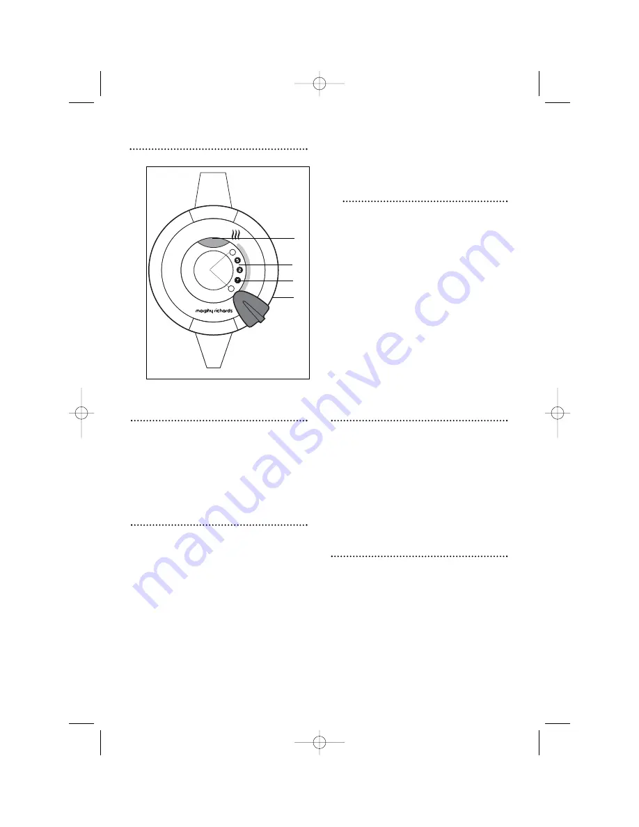 Morphy Richards IB75100 Instructions Manual Download Page 6