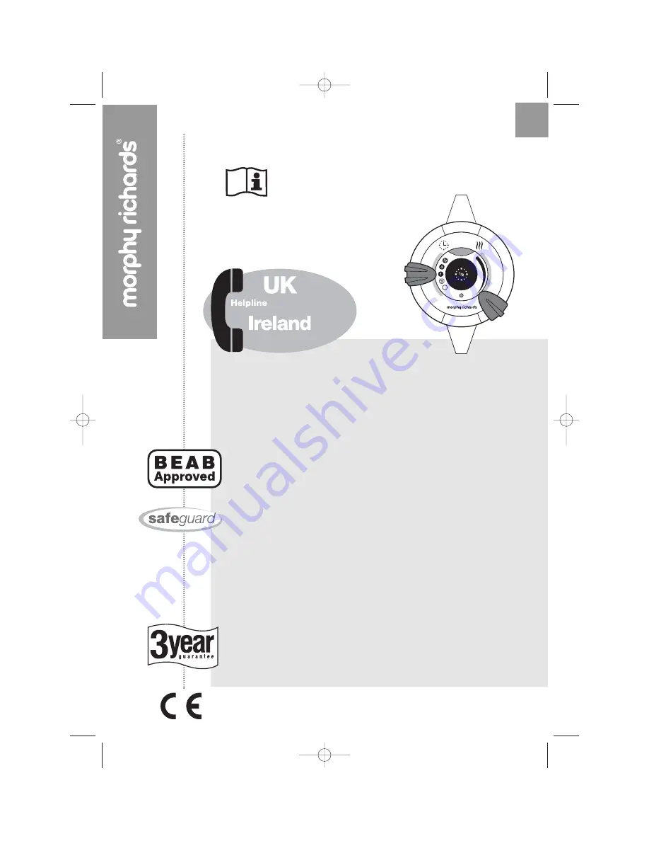 Morphy Richards IB75219 Скачать руководство пользователя страница 1