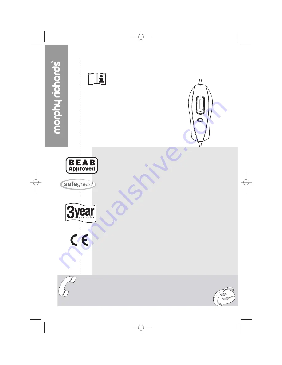 Morphy Richards IB75248 Instructions Manual Download Page 1