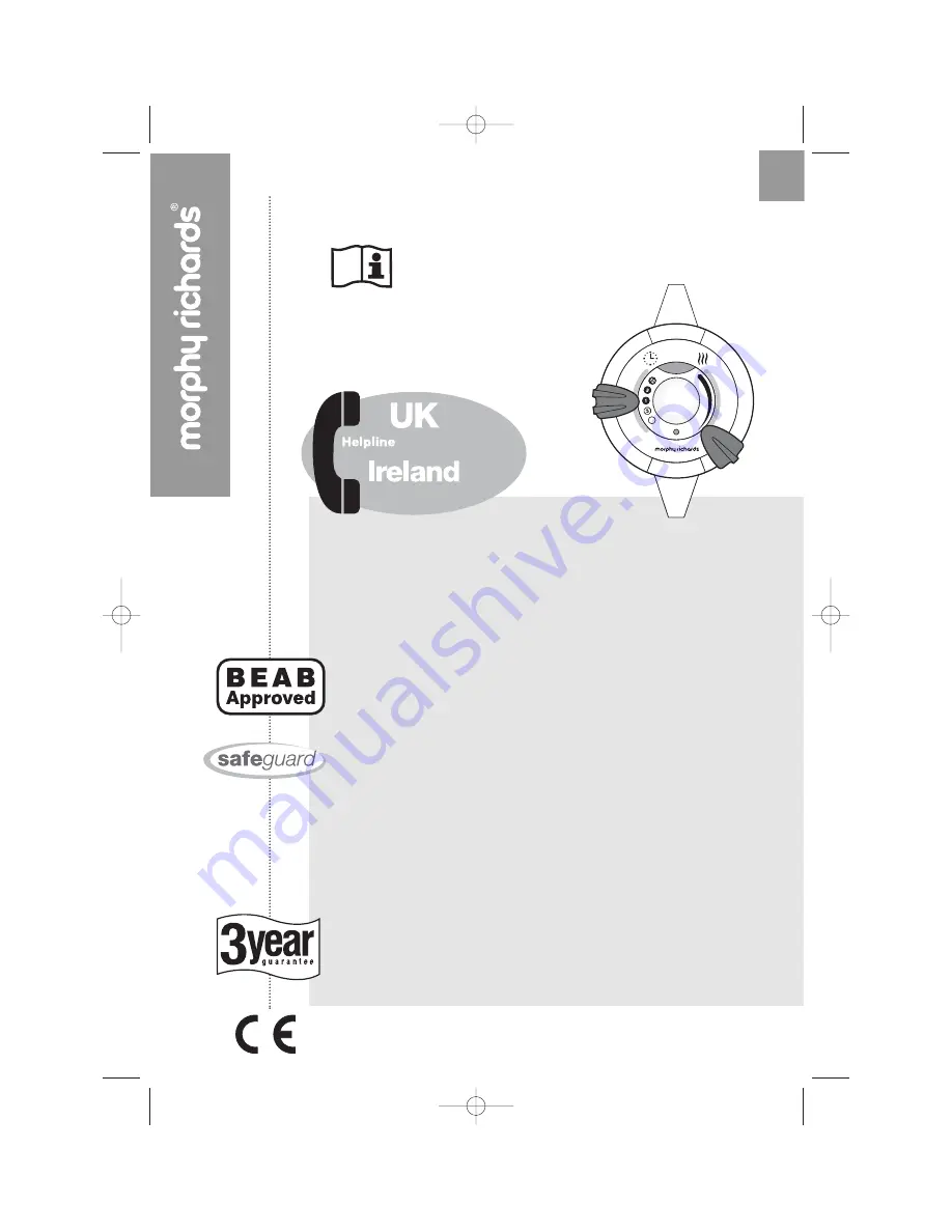 Morphy Richards IB75300 Скачать руководство пользователя страница 1