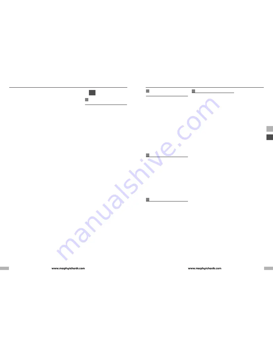 Morphy Richards SpillMaster Instructions Manual Download Page 5