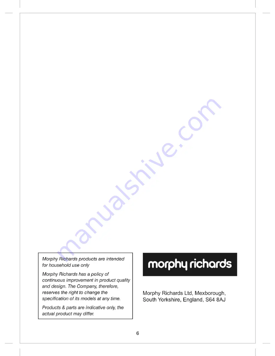 Morphy Richards Style Max Instructions Manual Download Page 6