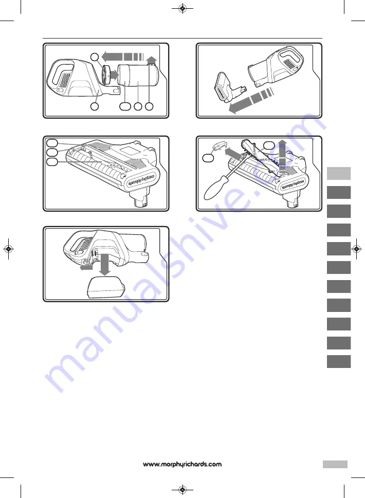 Morphy Richards Supervac Deluxe Скачать руководство пользователя страница 9