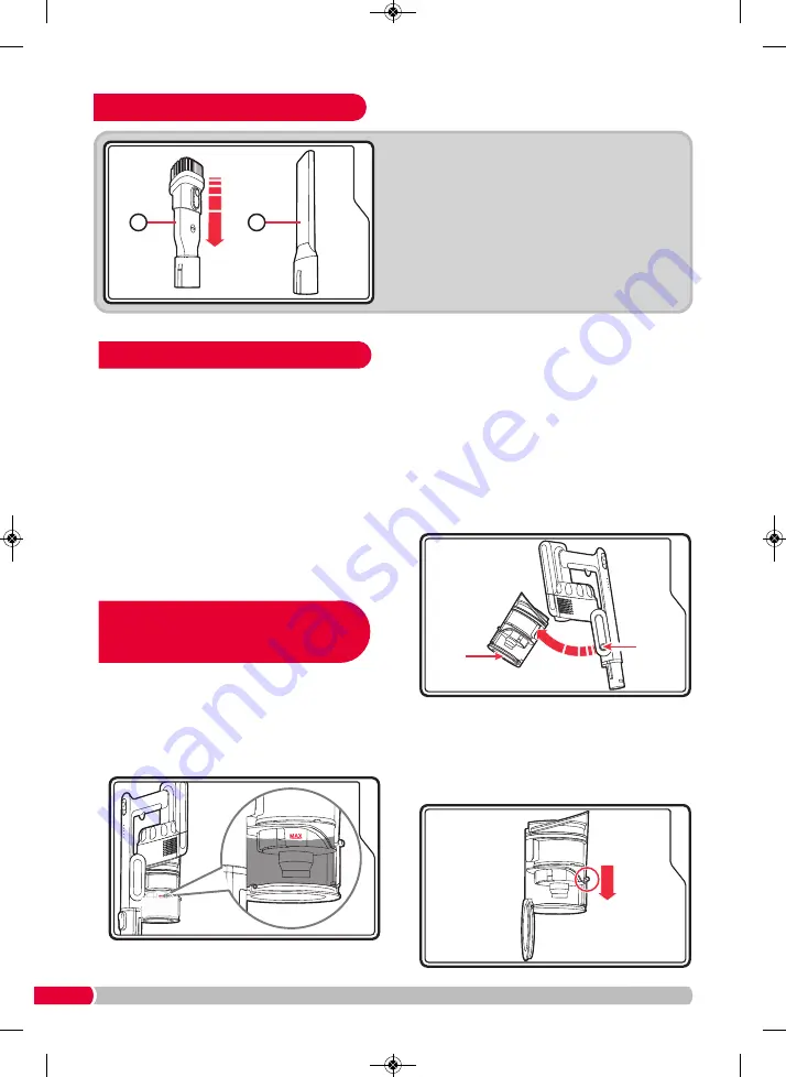 Morphy Richards Supervac gold Instructions Manual Download Page 8