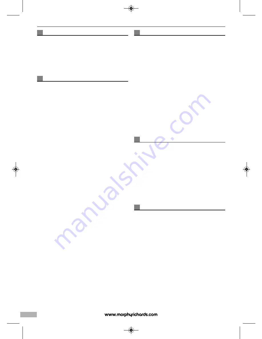 Morphy Richards TOTAL CONTROLS Instructions Manual Download Page 64