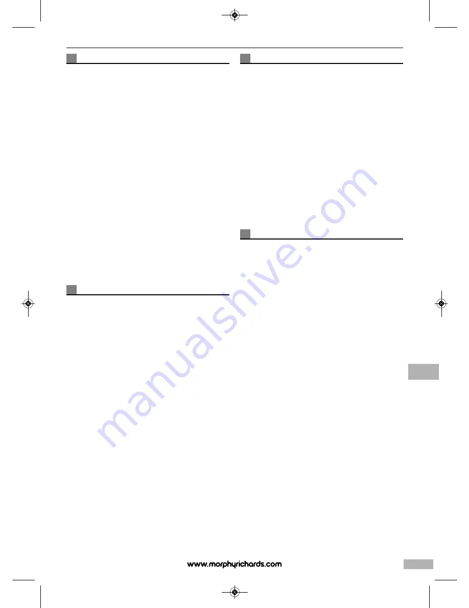 Morphy Richards TOTAL CONTROLS Instructions Manual Download Page 113