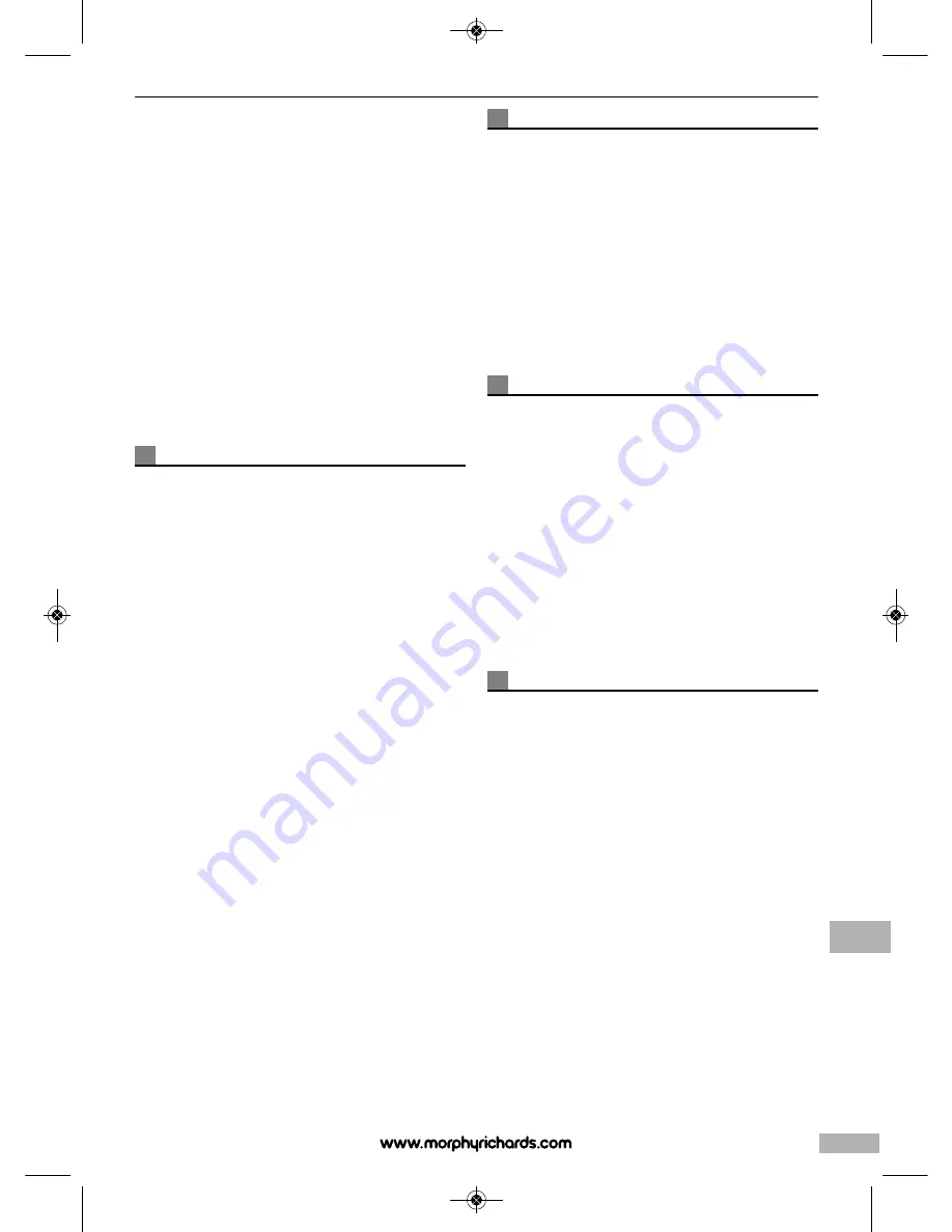 Morphy Richards TOTAL CONTROLS Скачать руководство пользователя страница 169