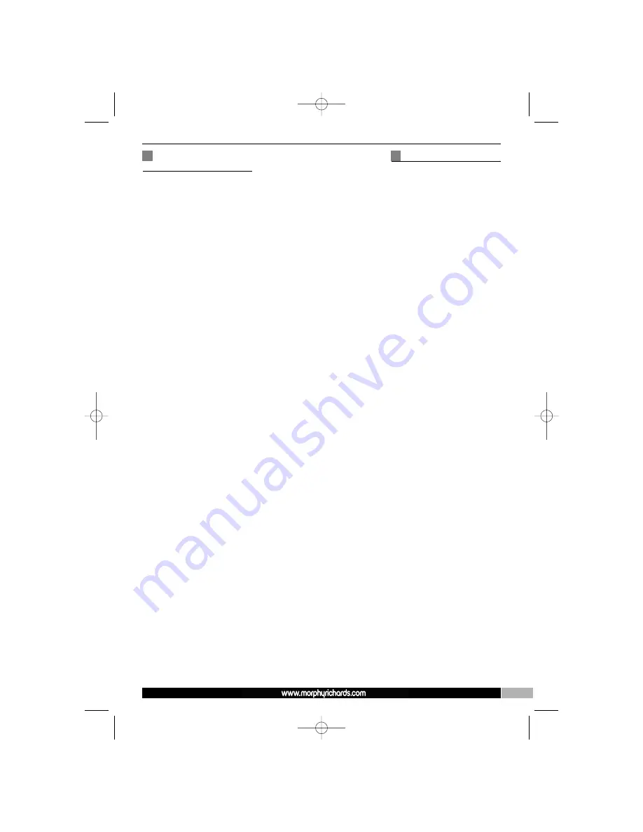 Morphy Richards VC73184 User Manual Download Page 7