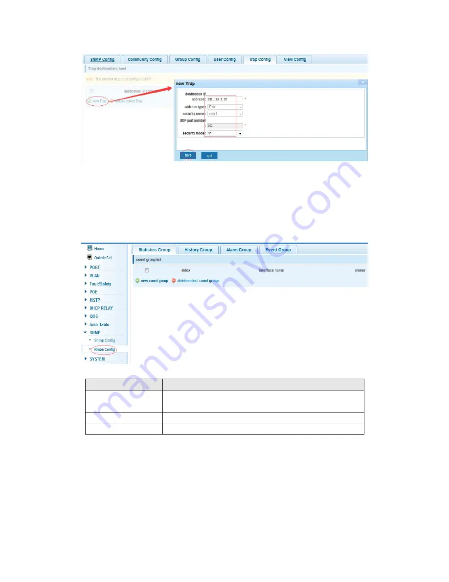 Morrell SW-MNG-8GE2GSFP-8POE User Manual Download Page 60