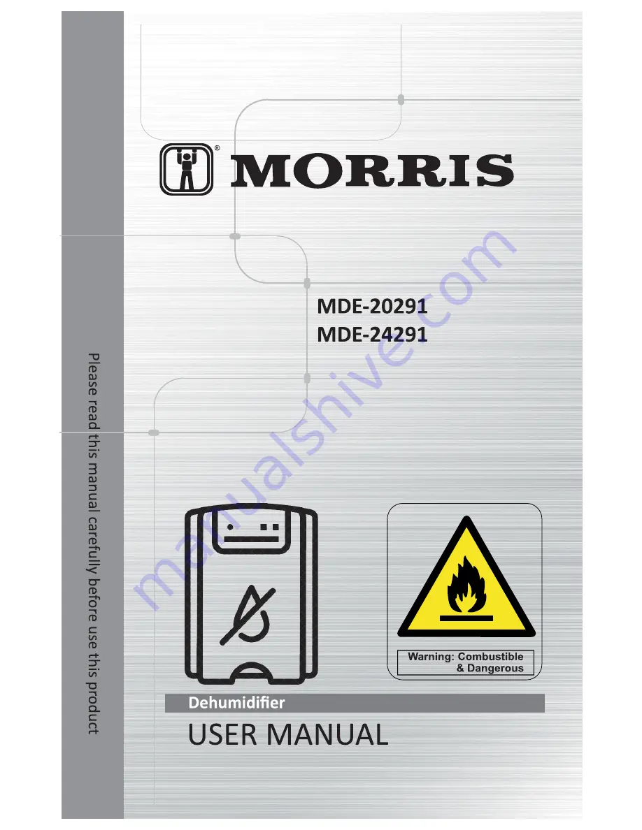 Morris MDE20291 User Manual Download Page 1