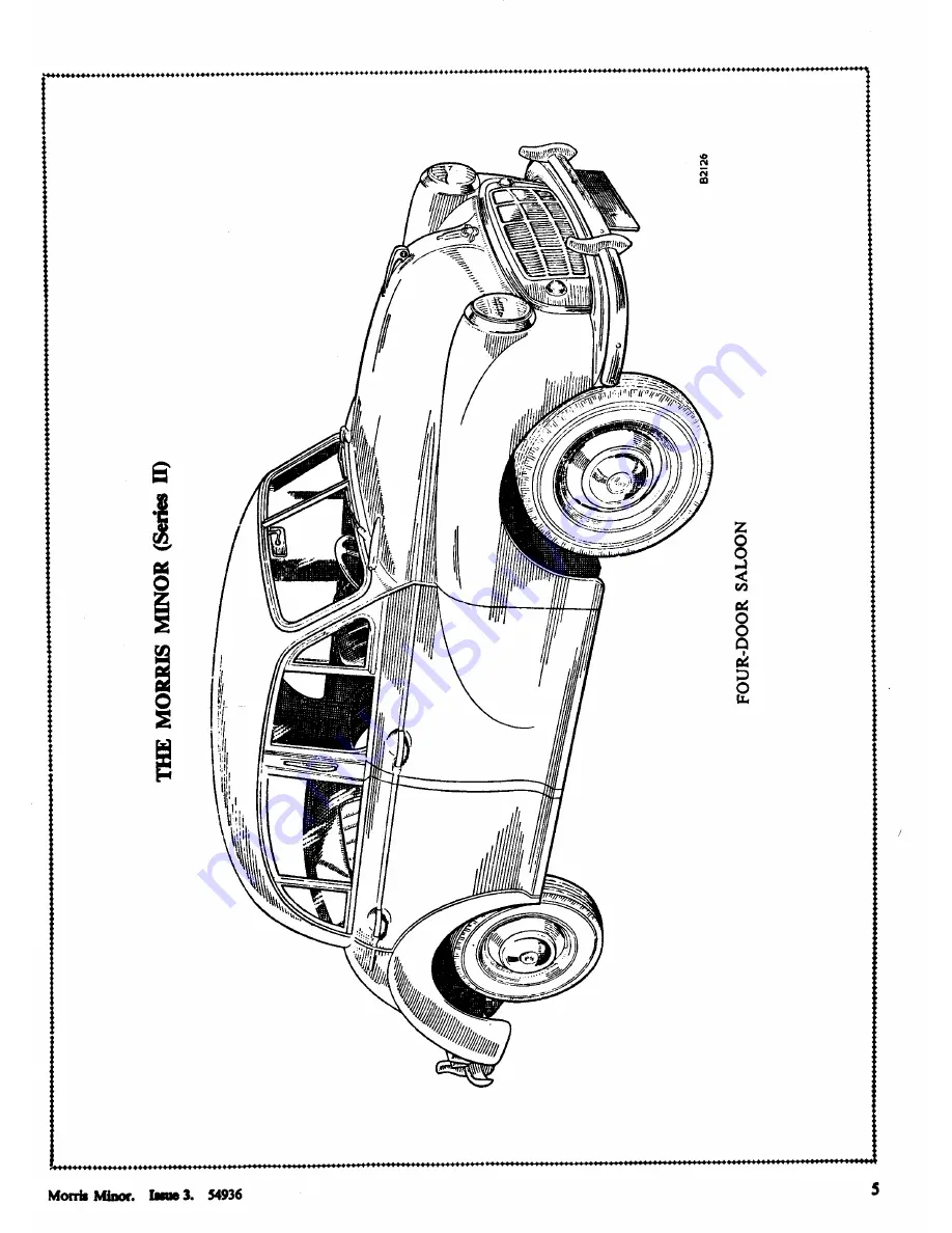 Morris Minor 1000 Workshop Manual Download Page 5