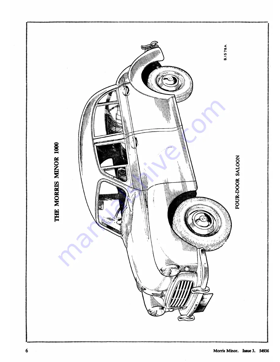 Morris Minor 1000 Скачать руководство пользователя страница 6