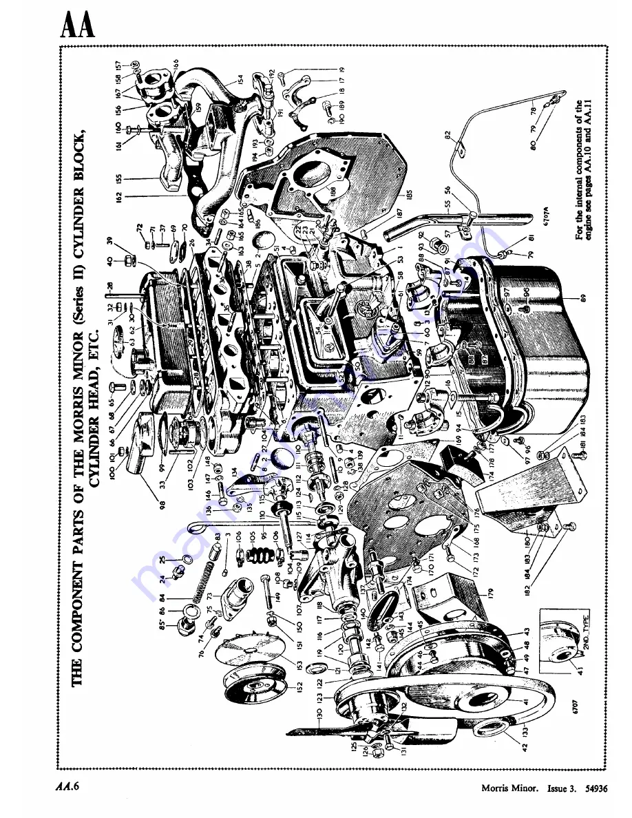 Morris Minor 1000 Скачать руководство пользователя страница 58