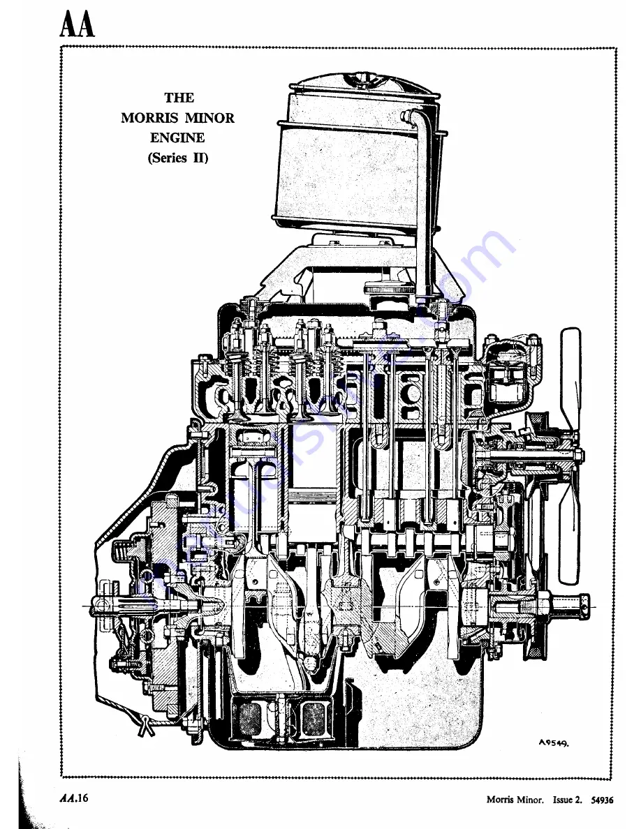 Morris Minor 1000 Скачать руководство пользователя страница 68