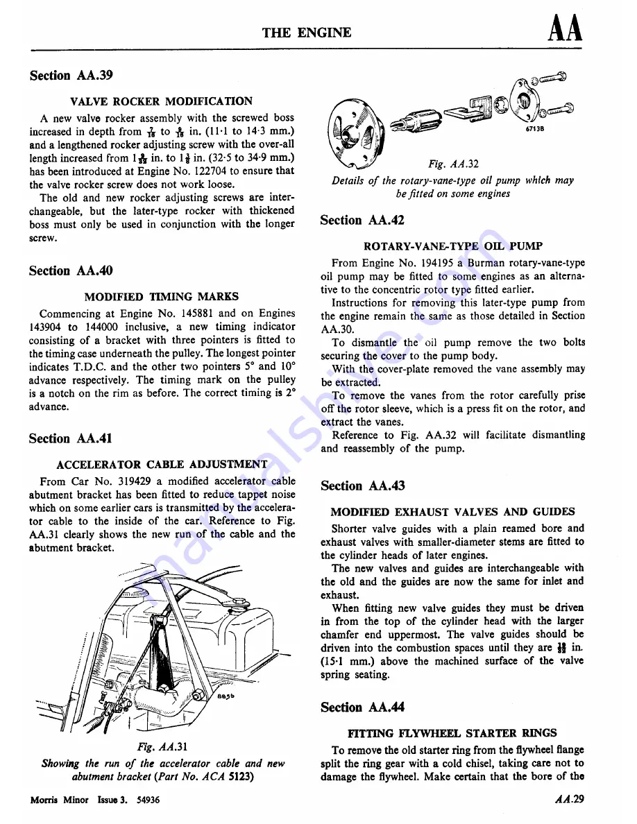 Morris Minor 1000 Скачать руководство пользователя страница 81