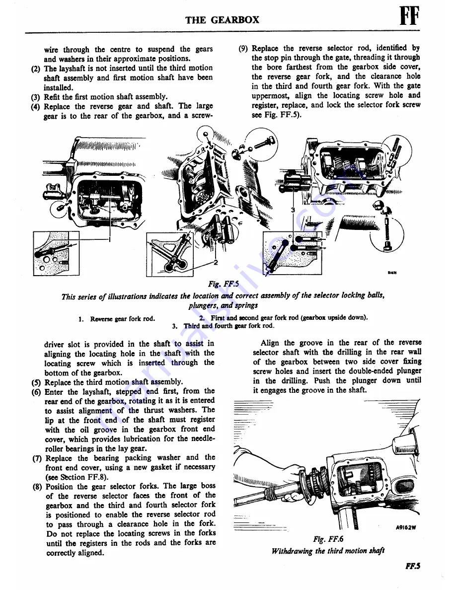 Morris Minor 1000 Workshop Manual Download Page 185