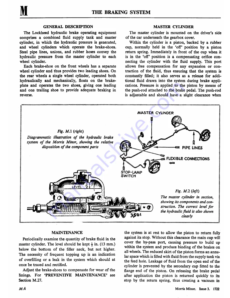 Morris Minor 1000 Workshop Manual Download Page 266