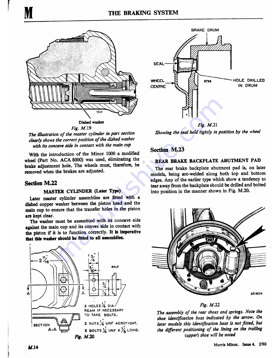 Morris Minor 1000 Скачать руководство пользователя страница 276