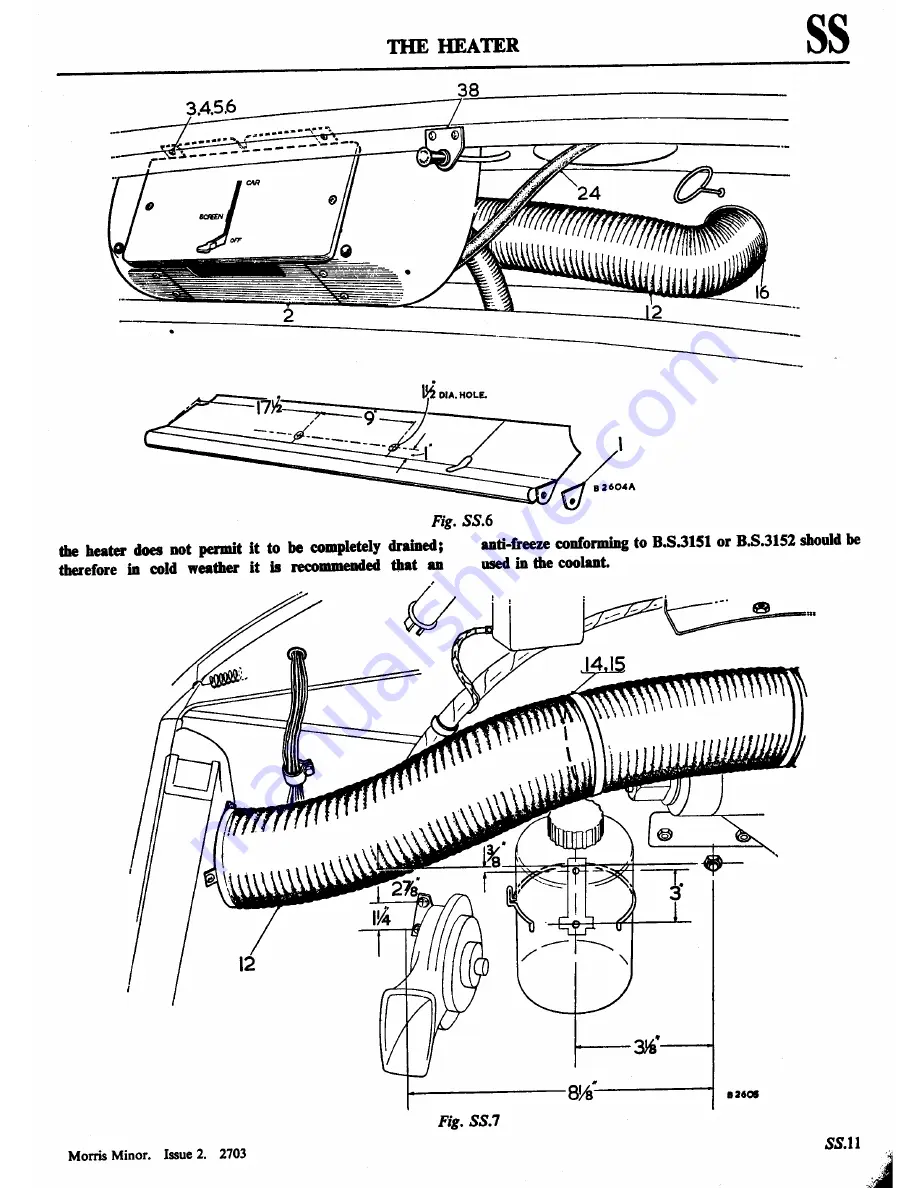 Morris Minor 1000 Workshop Manual Download Page 441