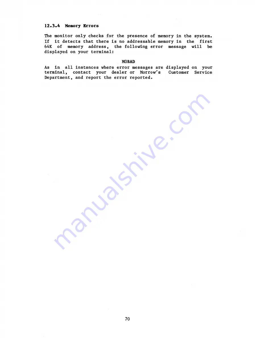 Morrow Decision D120 Installation Manual Download Page 74