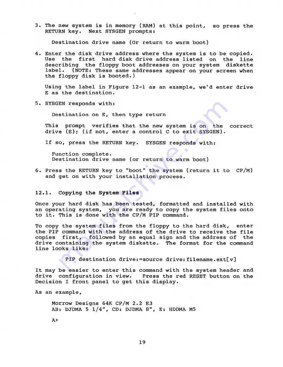 Morrow Decision I Manual To Installation & Operations Download Page 24